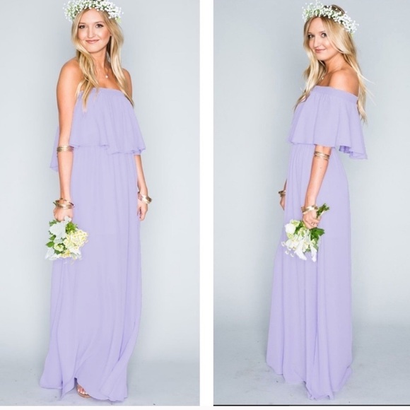 Show Me Your MuMu Dresses & Skirts - Show Me Your Mumu Hacienda Lilac Crisp Maxi Dress